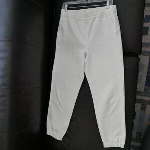 J. Crew White Denim Joggers